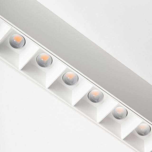 Artemide A.39 Refractive - Suspension/Ceiling - Direct Emission - 2960mm - White Integralis - Undimmable - White — BZ02101IN0
