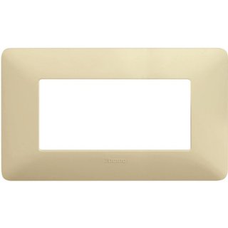 BTicino Cover plate 4 modules — AM4804BCD