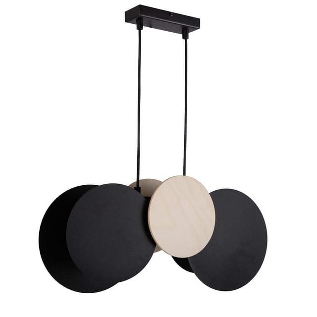 Sigma Pendant lamp TOLA 2 black/brzoza 40895