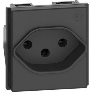 BTicino Swiss standard socket 2 P+E 10 A 250 Vac — KG4164T13