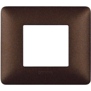 BTicino Cover plate 2 modules — AM4802TGG