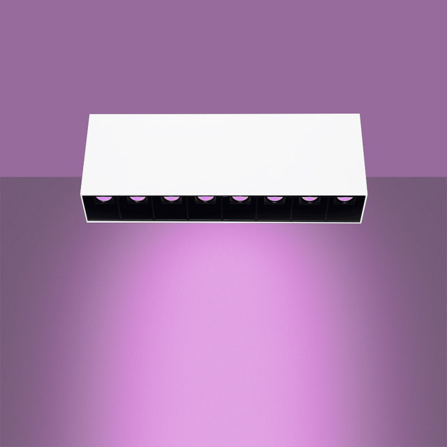 Artemide Sharp SMD - 8 optic unit - 24W - 36° Violet Integralis White — AF46401IN4 — manufacturer representative image