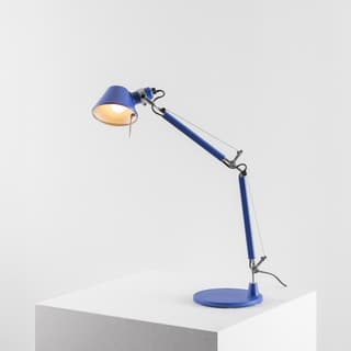 Artemide Tolomeo Micro Table - Blue Klein - Body Lamp + Base — AS01180056