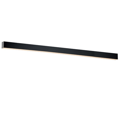 Viokef Linear Ceiling L3380 3000K Black Dim. Station Ultra — manufacturer representative image