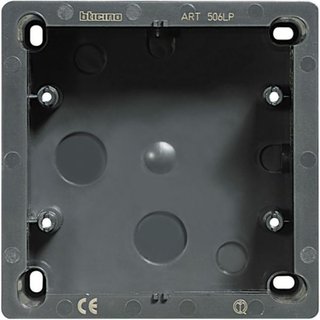 BTicino Wall-mounting box 3+3 modules for internal siren — 506LP