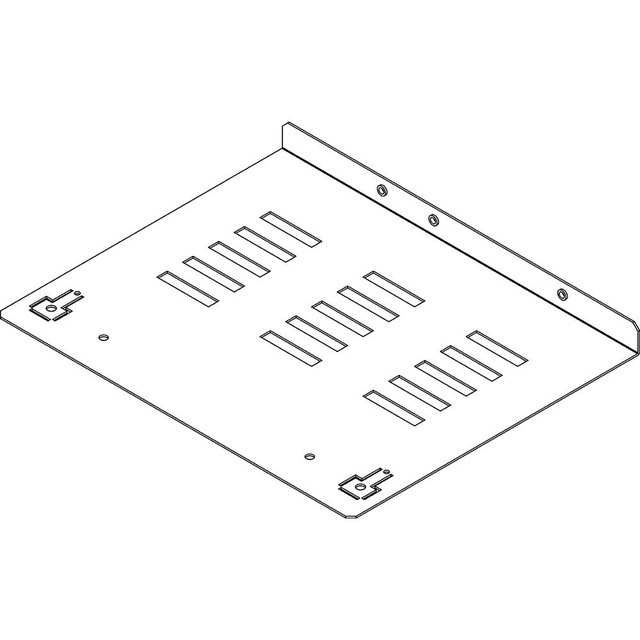 BTicino Bottom busbar closing shelf — 91850/6SF