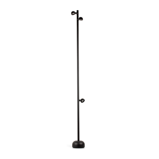 Faro Barcelona BROT 1800 Black pole lamp — 71254