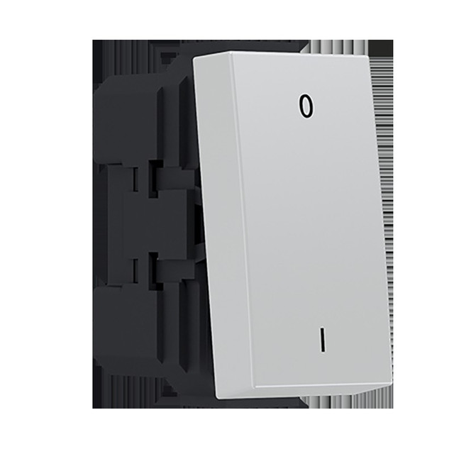 ACA Lighting MODYS 2-POLE SWITCH (0-1) IVORY 1 M. 2P 10AX 250VAC IP20 — 10101312205