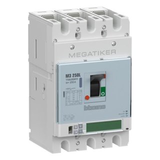 BTicino M3 250L - electronic Mccb with measure 3P - 250A - 100kA — T733L250M10