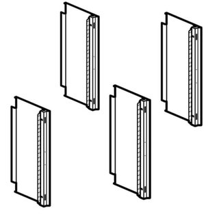 BTicino Cabinet LDX800 with double door 600x1600mm — 93680FPZ