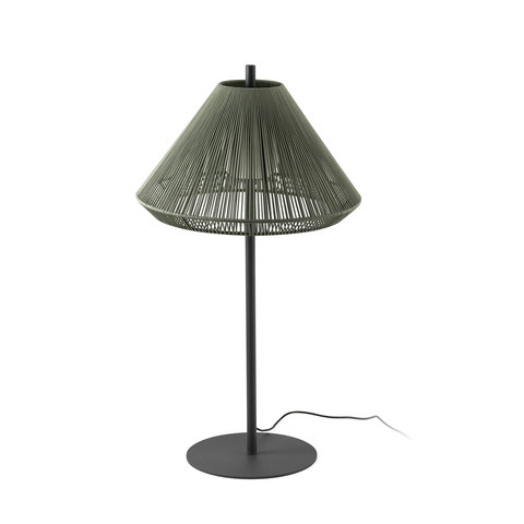 Faro Barcelona SAIGON OUT C70 olive green white floor lamp 1M — manufacturer representative image