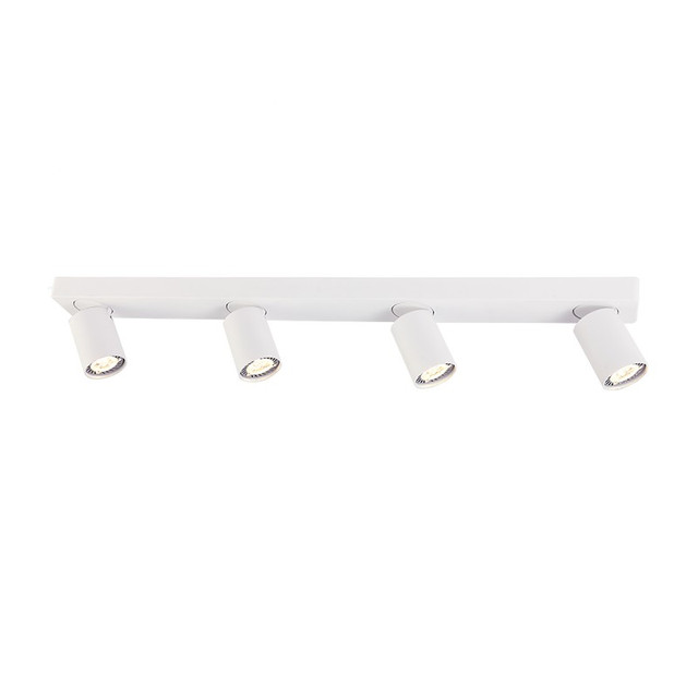 ACA Lighting WALL MOUNTED LIGHTING 4XGU10 WHITE ALUMINUM 76Χ7Χ11CM ELITIS — RA304S76WH