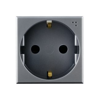 AVE 2P+E 16A 250V SCHUKO SOCKET ALL. 2M — 443090SD