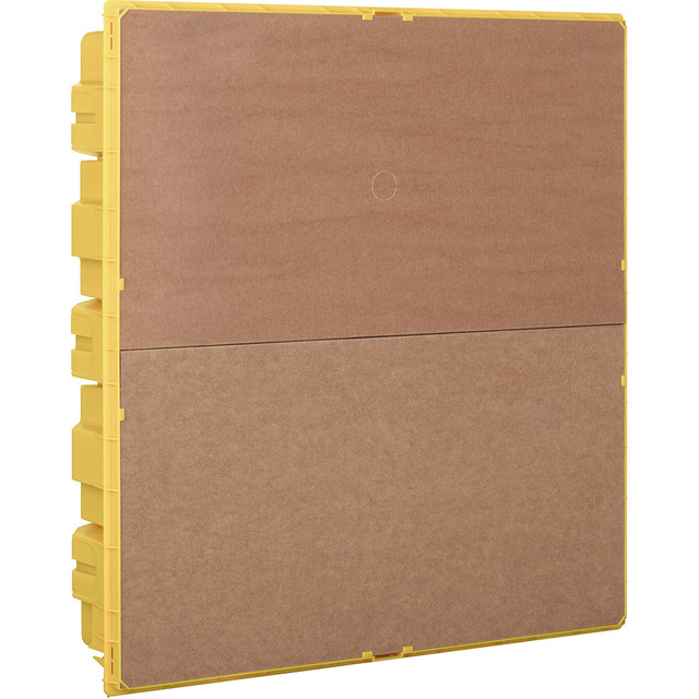 BTicino Flush-mounting box (yellow) 2x18 modules for LINEA SPACE and E215 series switchboards — F315S36D2