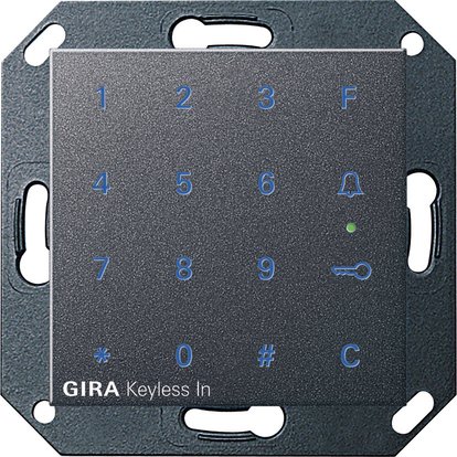 Gira Keyless In Keypad anthracite System 55 — 260528