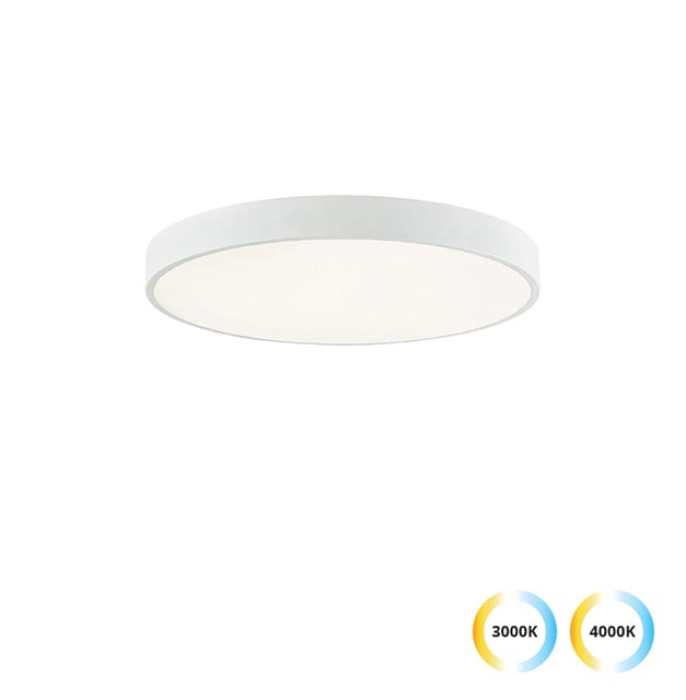 Viokef Ceiling Lamp White D:400 Madison 3000K/4000K — 4235400
