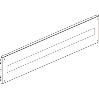 BTicino Front panel with 4 screws and DIN35 window for 36 modules 850x200mm — 9780/36