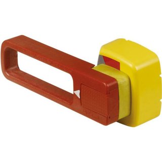 BTicino Emergency vary-depth rotary handle for M400-630 (red/yellow) - IP55 — T7449E
