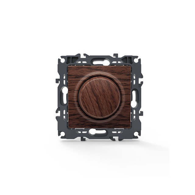 ACA Lighting PRIME MULTI DIMMER 2 WAY 1P TRIAC 800VA 250VAC IP20 WOOD — 1000115406 — manufacturer representative image
