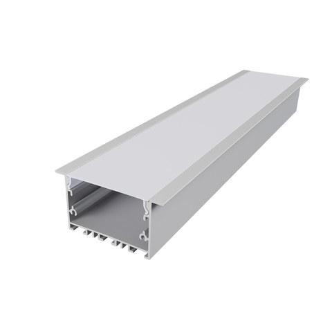 ACA Lighting WILA ALUMINUM PROFILE WHITE WITH OPAL COVER 3m/pc — manufacturer representative image
