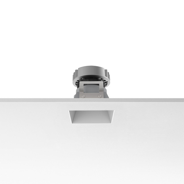Flos Kap 80 Square Fixed Optic Flood - Dim-To-Warm — 03.4536.B1.LE — manufacturer representative image