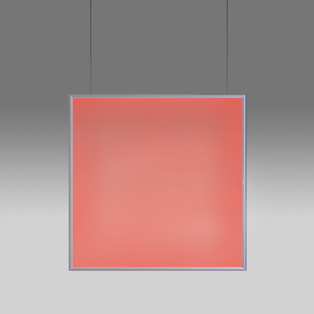 Artemide Discovery Space Square - RGBW - Satinized aluminium - App Compatible — 2001010APP — manufacturer representative image