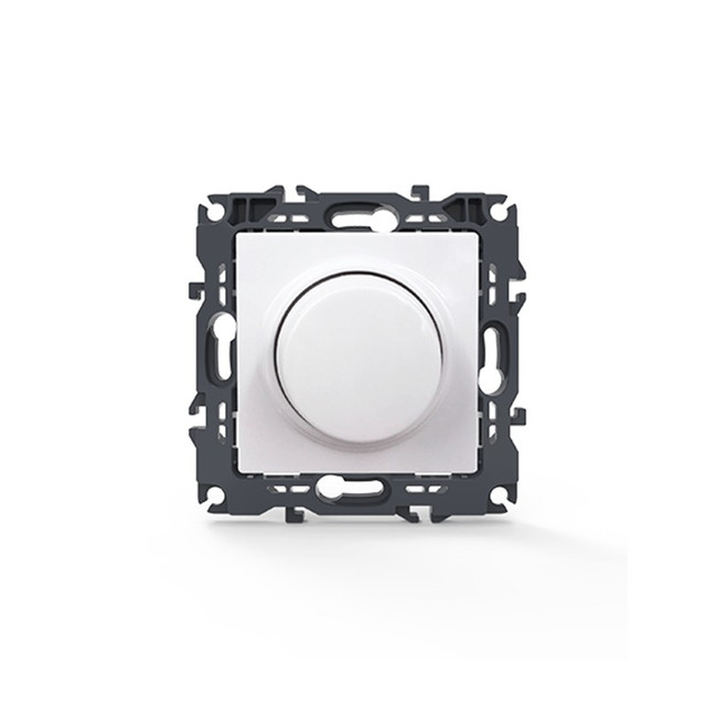 ACA Lighting PRIME DIMMER 1 WAY 1P TRIAC 300VA 250VAC IP20 WHITE — 1000115101