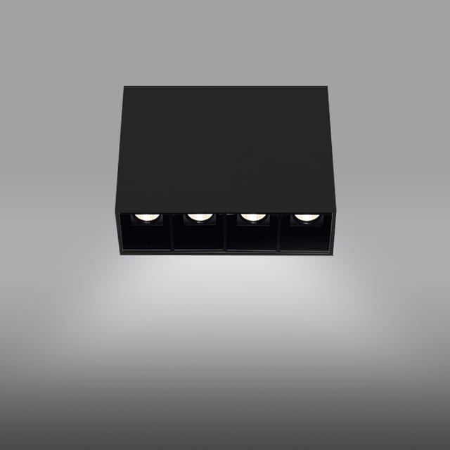 Artemide Sharp SMD - 4 optic unit - 12W - 52° 4000K Black — AF41804