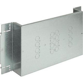 BTicino Fixing plate for MW250 in horizontal for LDX, MDX and HDX — 9591PMW2