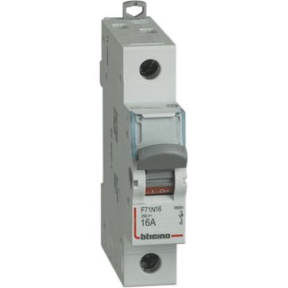 BTicino Disconnector - In=16A - 1P - 1 module — F71N16
