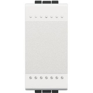 BTicino Pushbutton 1P NO 10 A 250 Vac with automatic terminals — N4005A
