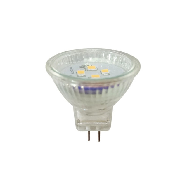 ACA Lighting LED SMD G4 MR11 2,5W 6000K 12V AC/DC 220LM RA80 30000H 120° GLASS — MR11283512CW