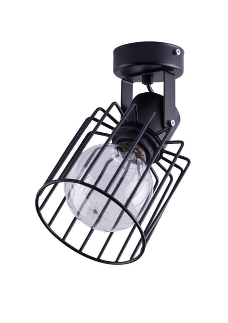 Sigma Luto kwadrat 1 Ceiling lamp black — 5902335265831
