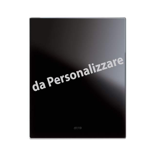 AVE VERATOUCH PLATE CUST.ABS.BLACK 3+3C — 44PVTC33NAL/XX