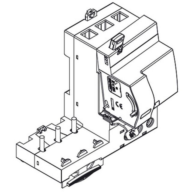 BTicino Earth leakage module 3P - type AC - In= 63A - Idn= 300mA - Vn= 400Vac — G34AC63