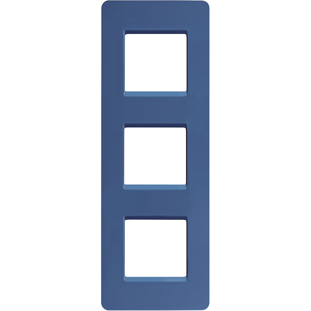 BTicino Matix - plate 2+2+2 vertical turquoise — AM4802V/3AR