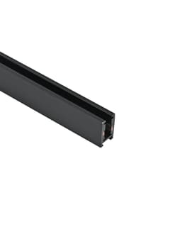 Zambelis 2502 SURFACE MAGNETIC TRACK 5MM, 2M BLACK MATT