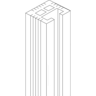 BTicino Aluminium busbar with "C" shape - In= 1000A (IP>30) 1250A (IP<30) — 91889AL