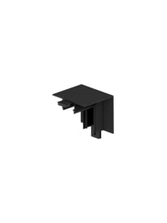 Zambelis 23133 TRIMLESS VERTICAL CORNER FOR 48V ULTRA SLIM MAGNETIC TRACK BLACK 15MM