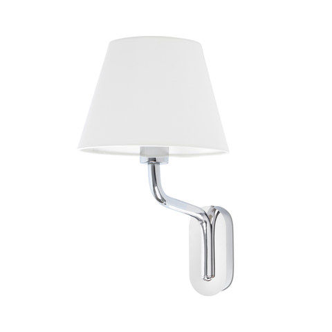Faro Barcelona ETERNA Chrome/white wall lamp — manufacturer representative image