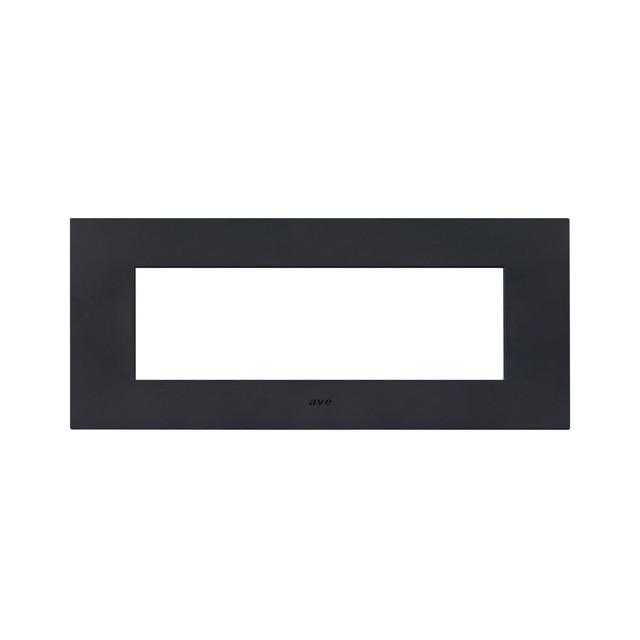 AVE SMART EASY S44 TECHNOPOLYMER PLATE, TEKLA GREY COLOUR – MATT FINISH – 7 MOD. — 44PSME7GTK