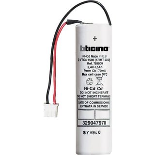 BTicino Replacement battery for emergency lamp — L4786/1