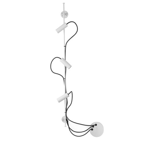 Faro Barcelona CLAP White linear wall lamp/ceiling 3x6W 3000K 38º — manufacturer representative image
