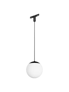 Zambelis 25125 MAGNETIC LED PENDANT GLOBE FOR MAGNETIC TRACKS 3MM, 10W 3000K TRIAC - DALI, BLACK