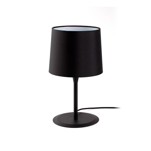 Faro Barcelona CONGA Black/black table lamp 250 — manufacturer representative image