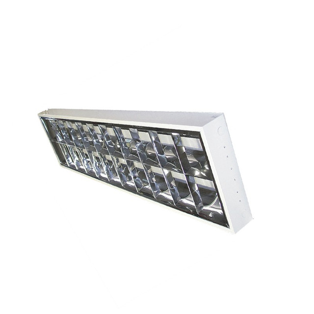 ACA Lighting CEILING 2Χ36W EMPTY DOUBLE PARABOLIC — AC.5236FCE