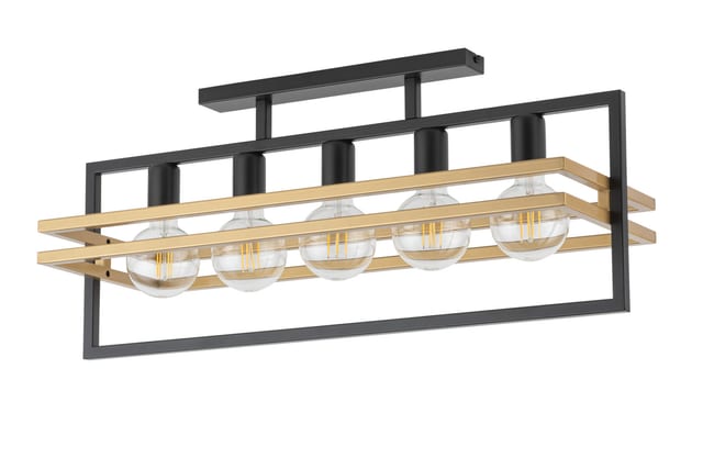 Sigma Merci 5 Ceiling lamp black gold — 32407
