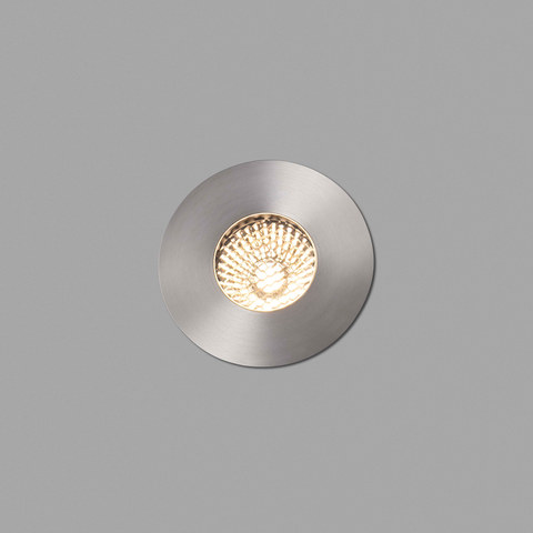 Faro Barcelona GRUND 80 Inox recessed lamp 7W 2700K — manufacturer representative image