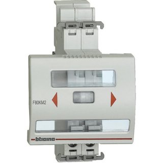 BTicino Mechanical interlock for BTDIN 2 modules — F80KM2
