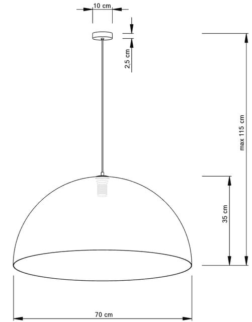 Sigma SFERA BIAŁY_SREBRNY 70 — 30582